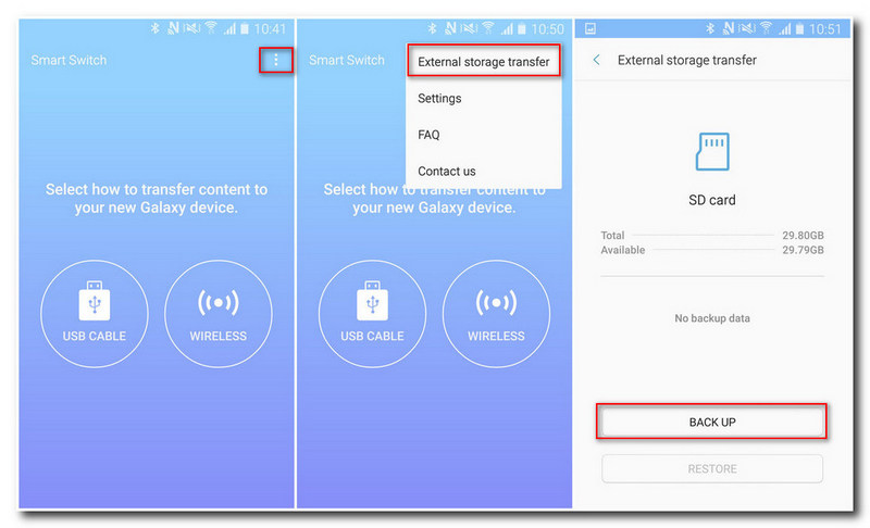  start samsung smart switch