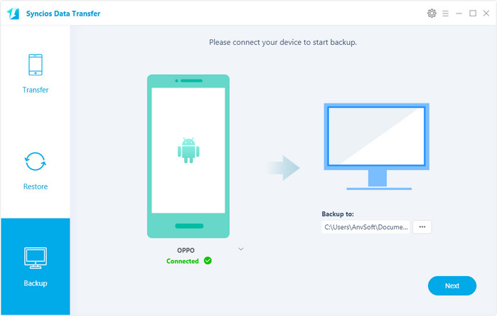 OPPO data transfer