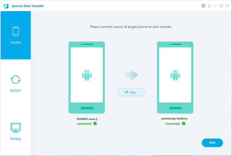 connect Android and Samsung Galaxy Note 9