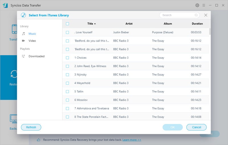 transfer itunes music to samsung galaxy note 20