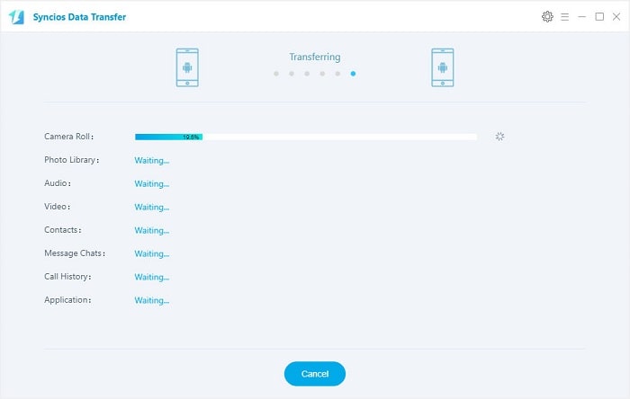 sync another phone data to Samsung Galaxy Note 9