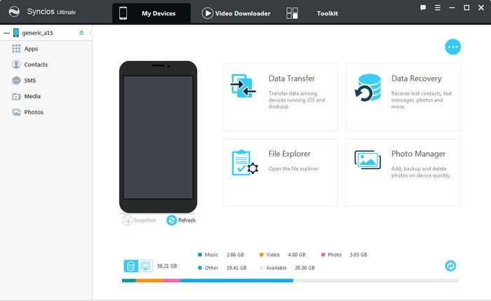 Samsung Galaxy Note 8 manager