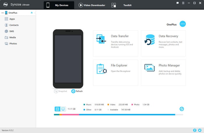 Syncios Mobile Manager