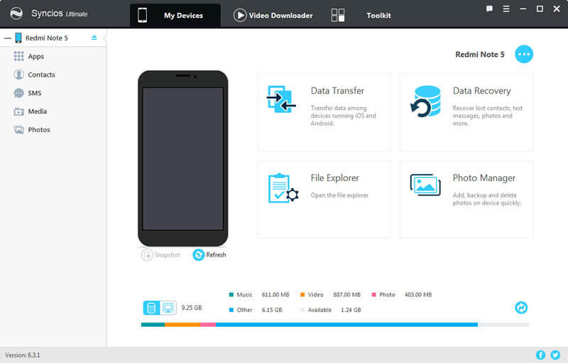 Xiaomi mobile manager